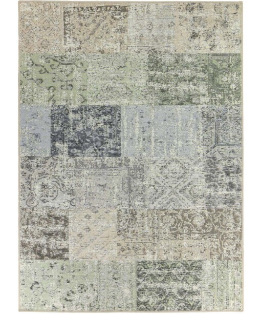 Patchwork Vloerkleed Cento - Nature Palet - overzicht boven