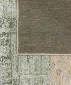 Patchwork Vloerkleed Cento - Soft Sky - achterkant, thumbnail