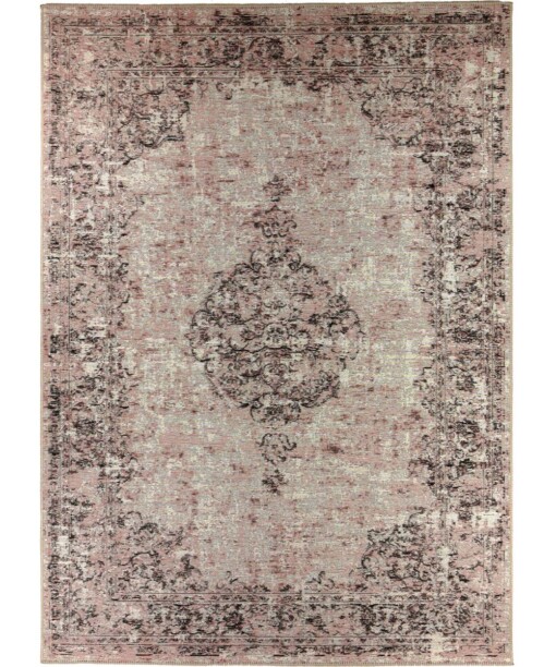 Vintage Vloerkleed Mitali - Liquid Pink - overzicht boven