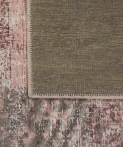 Patchwork Vloerkleed Dices - Liquid Pink - achterkant, thumbnail