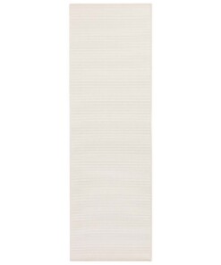 Loper binnen & buiten Sisal look - crème/wit - overzicht boven
