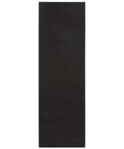 Loper binnen & buiten Sisal zwart - overzicht boven, thumbnail Loper binnen & buiten Sisal zwart - overzicht boven, thumbnail