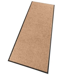 Deurmat Wash & Clean Wasbaar 30°C - karamel - overzicht schuin, thumbnail