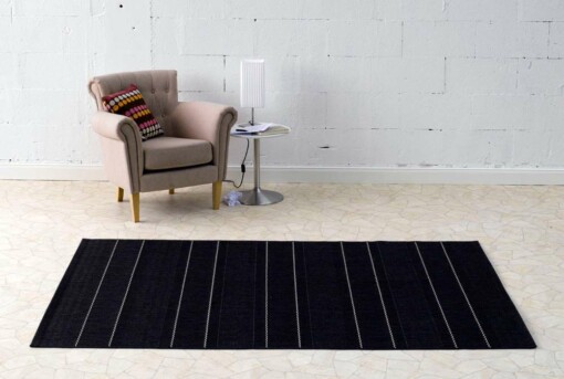 Binnen & Buiten vloerkleed Sunshine - zwart - sfeer