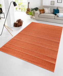 Binnen & Buiten vloerkleed Sunshine - oranje - sfeer, thumbnail Binnen & Buiten vloerkleed Sunshine - oranje - sfeer, thumbnail