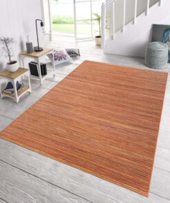 Binnen & buiten vloerkleed Lotus - terracota/oranje - sfeer, thumbnail Binnen & buiten vloerkleed Lotus - terracota/oranje - sfeer, thumbnail