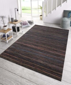 Binnen & buiten vloerkleed Lotus - bruin/oranje - sfeer, thumbnail Binnen & buiten vloerkleed Lotus - bruin/oranje - sfeer, thumbnail