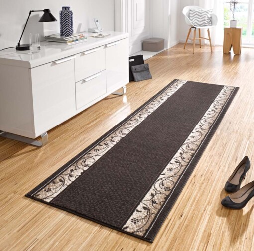 Design loper Plant - donker bruin - sfeer