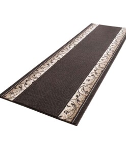 Design loper Plant - donker bruin - overzicht schuin, thumbnail Design loper Plant - donker bruin - overzicht schuin, thumbnail