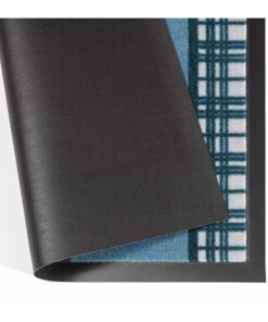 Deurmat Sterren plaid Wasbaar 30°C - close up