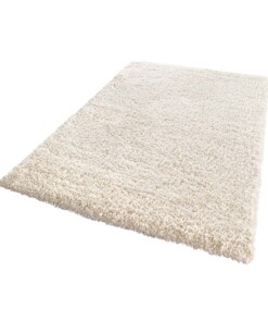 Hoogpolig modern vloerkleed Venice - crème - overzicht schuin, thumbnail Hoogpolig modern vloerkleed Venice - crème - overzicht schuin, thumbnail