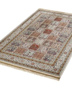 Klassiek vloerkleed Cult - crème - overzicht schuin, thumbnail