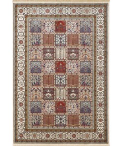 Klassiek vloerkleed Cult - crème - overzicht boven, thumbnail