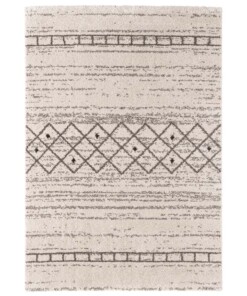 Hoogpolig vloerkleed Shade - crème/bruin - overzicht boven, thumbnail Hoogpolig vloerkleed Shade - crème/bruin - overzicht boven, thumbnail