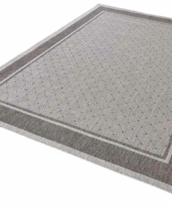 Modern vloerkleed Classy - grijs - overzicht schuin, thumbnail