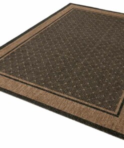 Modern vloerkleed Classy - donkerbruin - overzicht schuin, thumbnail Modern vloerkleed Classy - donkerbruin - overzicht schuin, thumbnail