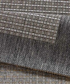 Modern vloerkleed Simple - grijs - close up, thumbnail