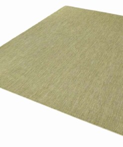 Binnen & buiten vloerkleed effen Match - groen - overzicht schuin, thumbnail