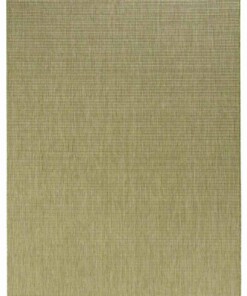 Binnen & buiten vloerkleed effen Match - groen - overzicht boven, thumbnail