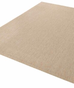 Binnen & buiten vloerkleed effen Match - beige - overzicht schuin, thumbnail Binnen & buiten vloerkleed effen Match - beige - overzicht schuin, thumbnail