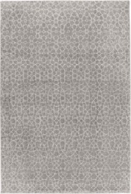 Modern design vloerkleed Dream - grijs - overzicht boven, thumbnail