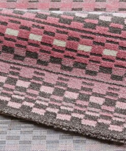 Design vloerkleed Shiver - roze - close up, thumbnail Design vloerkleed Shiver - roze - close up, thumbnail