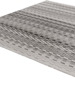 Design vloerkleed Shiver - grijs - overzicht schuin, thumbnail