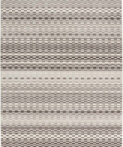 Design vloerkleed Shiver - grijs - overzicht boven, thumbnail