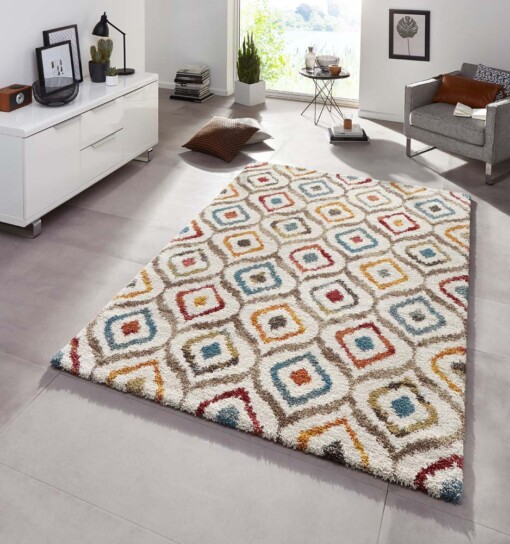 Hoogpolig Vloerkleed New Age - sfeer