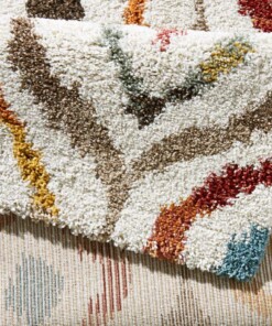 Hoogpolig Vloerkleed New Age - close up, thumbnail