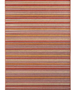 Binnen & buiten vloerkleed Bamboo - rood/oranje - overzicht boven, thumbnail Binnen & buiten vloerkleed Bamboo - rood/oranje - overzicht boven, thumbnail