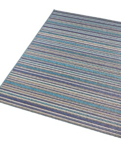 Binnen & buiten vloerkleed Bamboo - blauw - overzicht schuin, thumbnail Binnen & buiten vloerkleed Bamboo - blauw - overzicht schuin, thumbnail