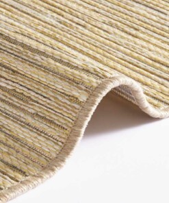 Buitenkleed gemêleerd Ivy - crème/goud - close up, thumbnail