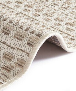 Buitenkleed Pine - crème/taupe - close up, thumbnail Buitenkleed Pine - crème/taupe - close up, thumbnail