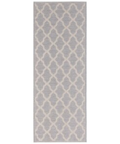 Vlakweef vloerkleed Macrame-Optiek Heaven - grijs - overzicht boven, thumbnail