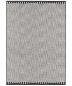 Modern vloerkleed Ida - zwart/crème - overzicht boven, thumbnail Modern vloerkleed Ida - zwart/crème - overzicht boven, thumbnail