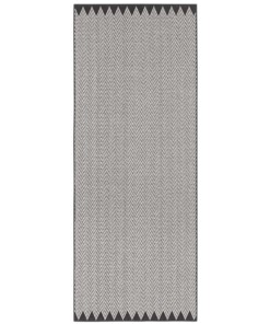 Modern vloerkleed Ida - zwart/crème - overzicht boven, thumbnail Modern vloerkleed Ida - zwart/crème - overzicht boven, thumbnail