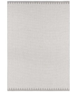 Modern vloerkleed Ida - grijs/crème - overzicht boven, thumbnail