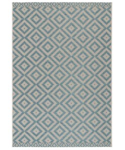 Scandinavisch buitenkleed Summer - blauw - overzicht boven, thumbnail Scandinavisch buitenkleed Summer - blauw - overzicht boven, thumbnail