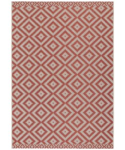 Scandinavisch buitenkleed Summer - rood - overzicht boven, thumbnail Scandinavisch buitenkleed Summer - rood - overzicht boven, thumbnail