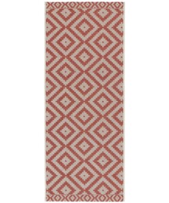 Scandinavisch buitenkleed Summer - rood - overzicht boven, thumbnail Scandinavisch buitenkleed Summer - rood - overzicht boven, thumbnail