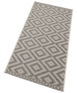 Scandinavisch buitenkleed Summer - taupe/grijs - overzicht schuin, thumbnail Scandinavisch buitenkleed Summer - taupe/grijs - overzicht schuin, thumbnail