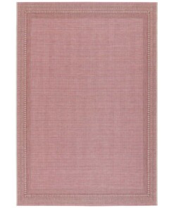 Binnen & Buiten vloerkleed vlakweef Ocean - roze - overzicht boven, thumbnail