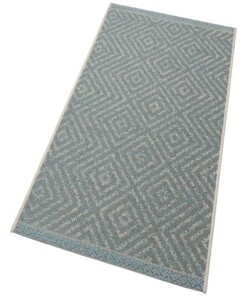 Scandinavisch buitenkleed Sea - blauw/taupe - overzicht schuin, thumbnail Scandinavisch buitenkleed Sea - blauw/taupe - overzicht schuin, thumbnail