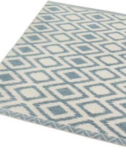 Binnen & buiten vloerkleed Isle - blauw - overzicht schuin, thumbnail Binnen & buiten vloerkleed Isle - blauw - overzicht schuin, thumbnail