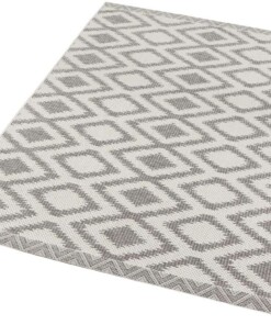 Binnen & buiten vloerkleed Isle - grijs - overzicht schuin, thumbnail Binnen & buiten vloerkleed Isle - grijs - overzicht schuin, thumbnail