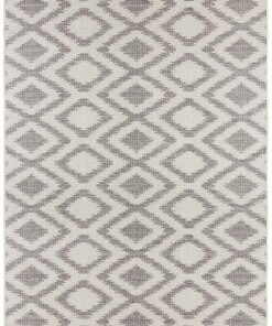 Binnen & buiten vloerkleed Isle - grijs - overzicht boven, thumbnail Binnen & buiten vloerkleed Isle - grijs - overzicht boven, thumbnail