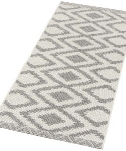 Loper binnen & buiten Isle - grijs - overzicht schuin, thumbnail Loper binnen & buiten Isle - grijs - overzicht schuin, thumbnail