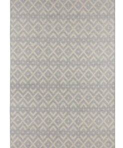 Modern vloerkleed Alley - grijs - overzicht boven, thumbnail