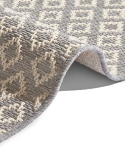 Modern vloerkleed ruiten Avenue - grijs - close up, thumbnail Modern vloerkleed ruiten Avenue - grijs - close up, thumbnail